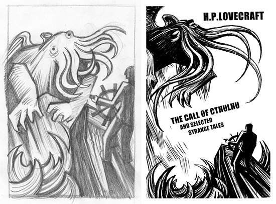 Zimakov Cthulhu sketch