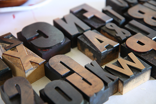 letterpress